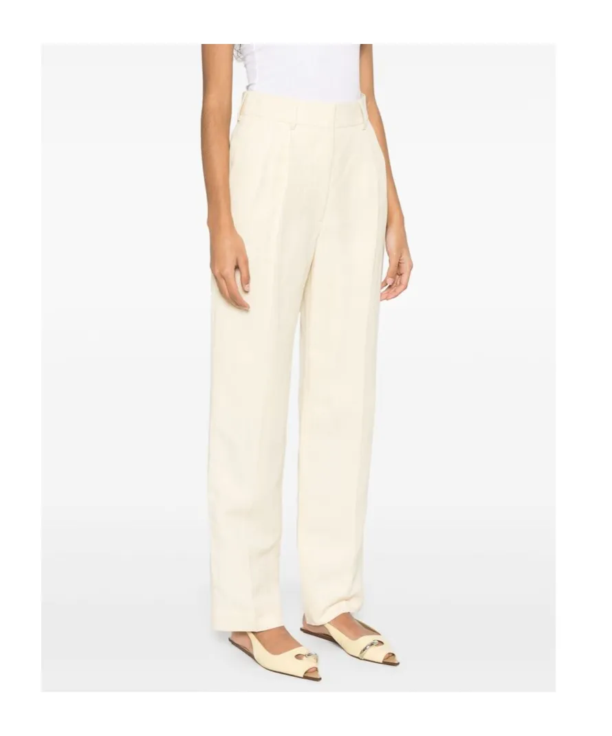Belt-Loop Casual Pants