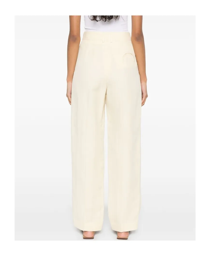 Belt-Loop Casual Pants