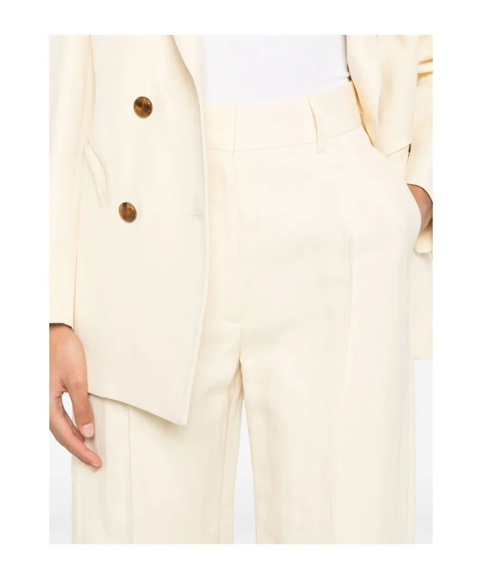 Belt-Loop Casual Pants