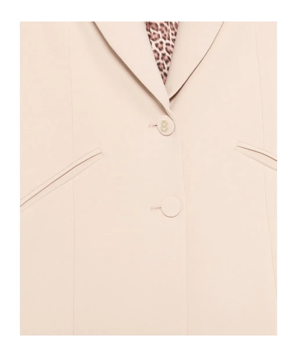 Lapel Long-Sleeved Suit Jacket