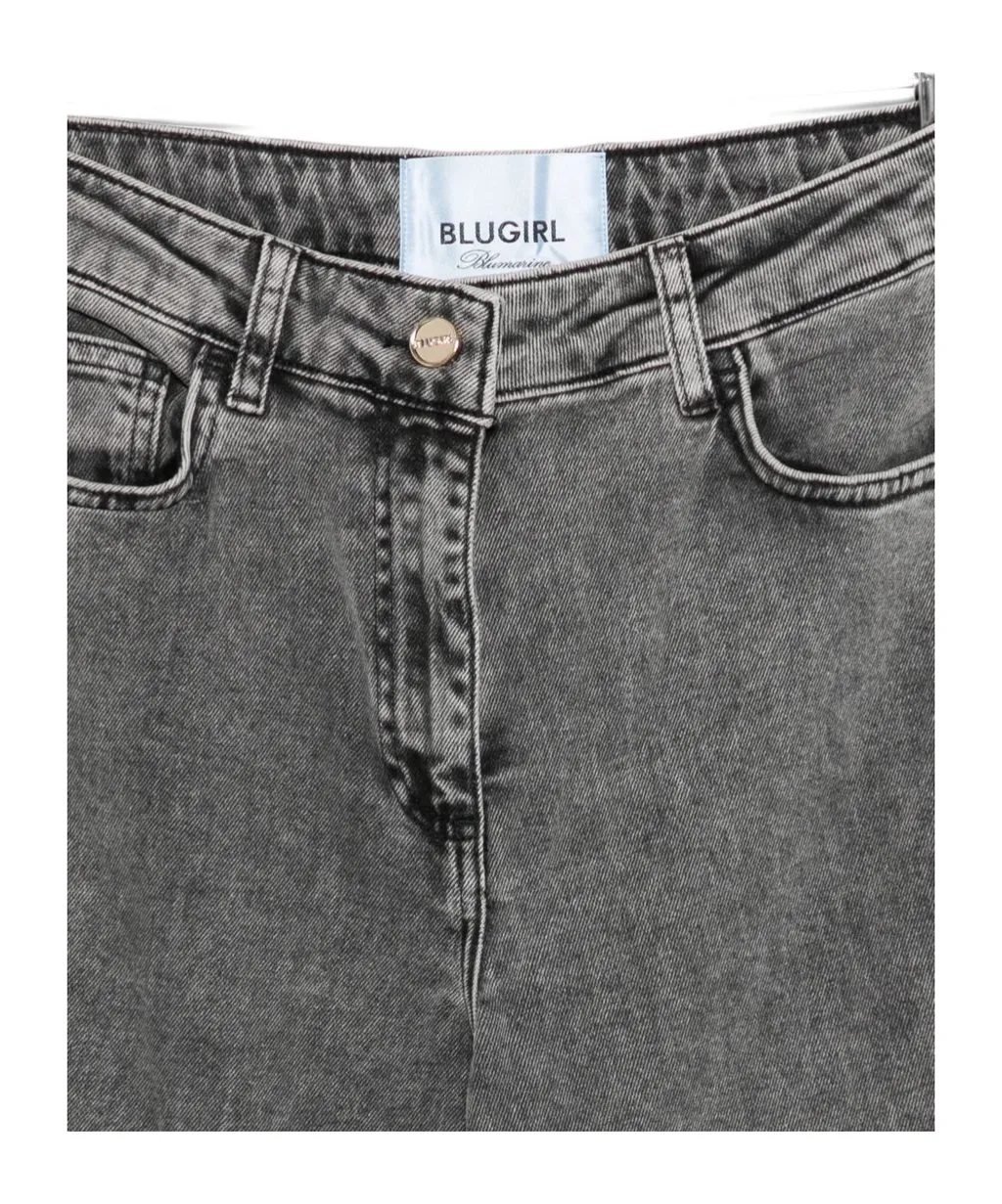 Embroidered Floral Jeans