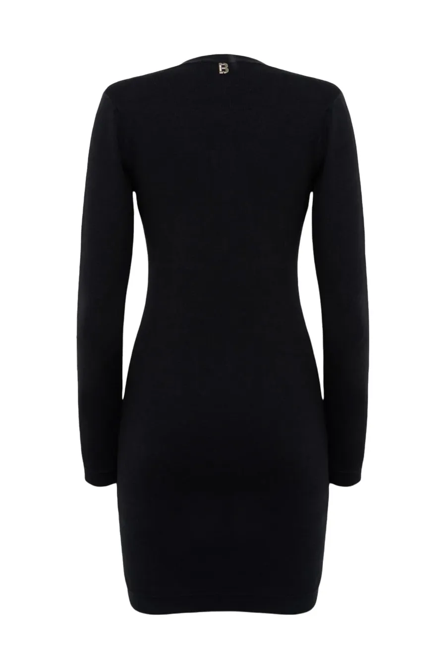 V-Neck Long Sleeve Dress