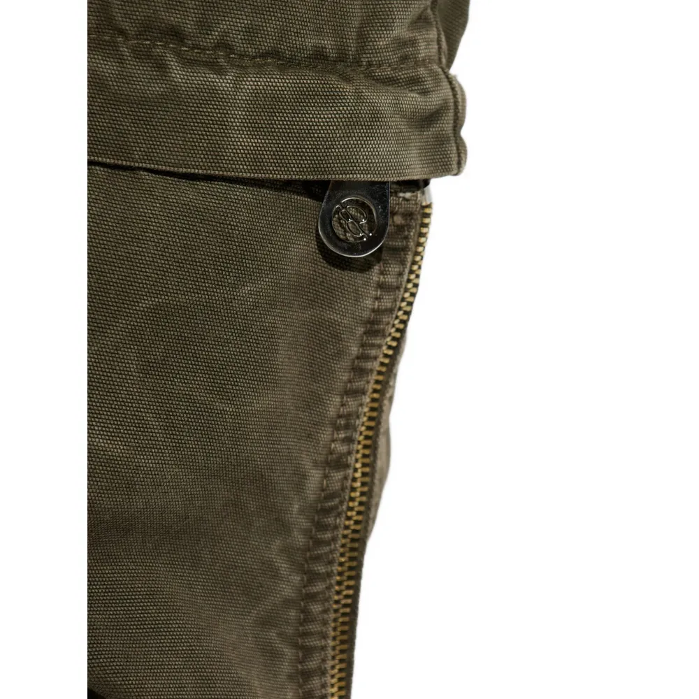 Zip-Detail Trousers