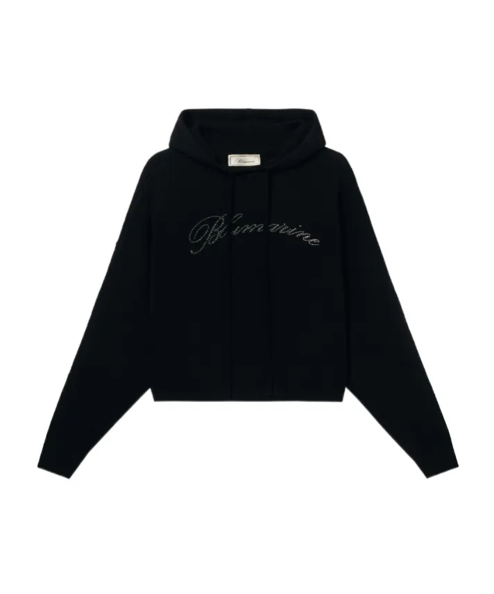 Crystal-Embellished Hoodie
