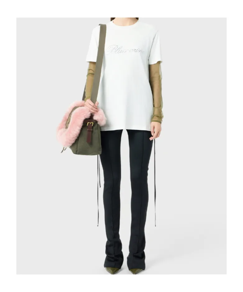 Crystal-Embellished T-Shirt