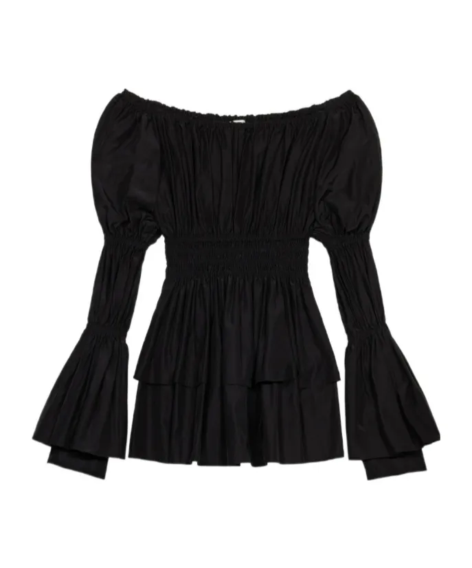 Off-Shoulder Neckline Mini Dress