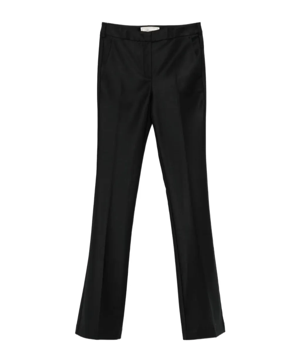 Welt-Pockets Straight Trousers