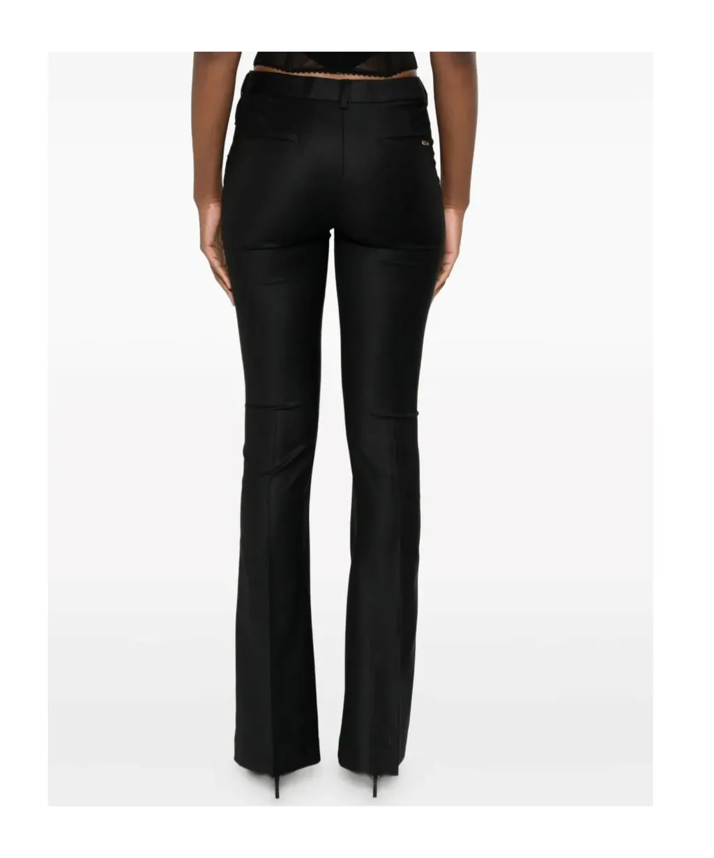 Welt-Pockets Straight Trousers