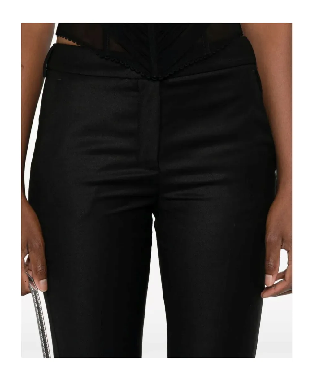 Welt-Pockets Straight Trousers