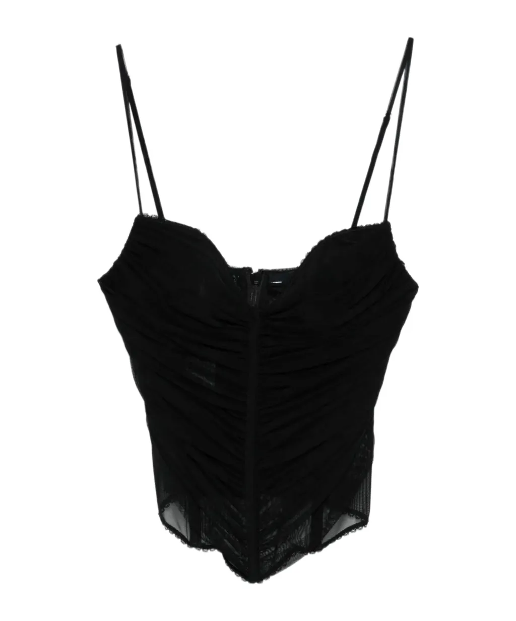 Ruched Corset Top