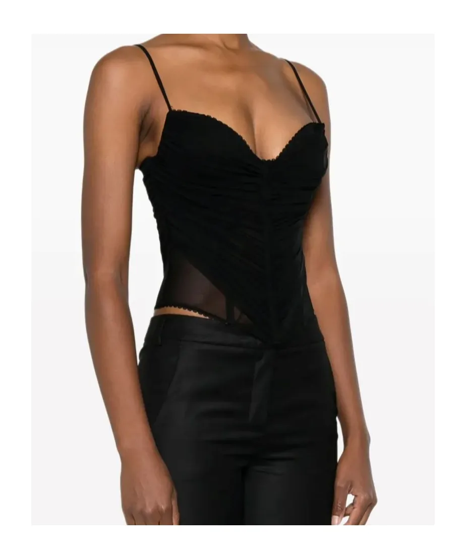 Ruched Corset Top