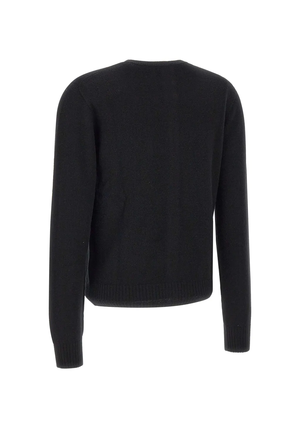 Logo Embroidered Crewneck Cardigan