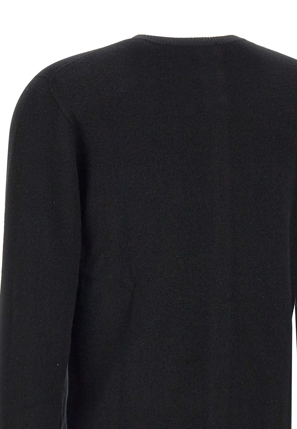 Logo Embroidered Crewneck Cardigan