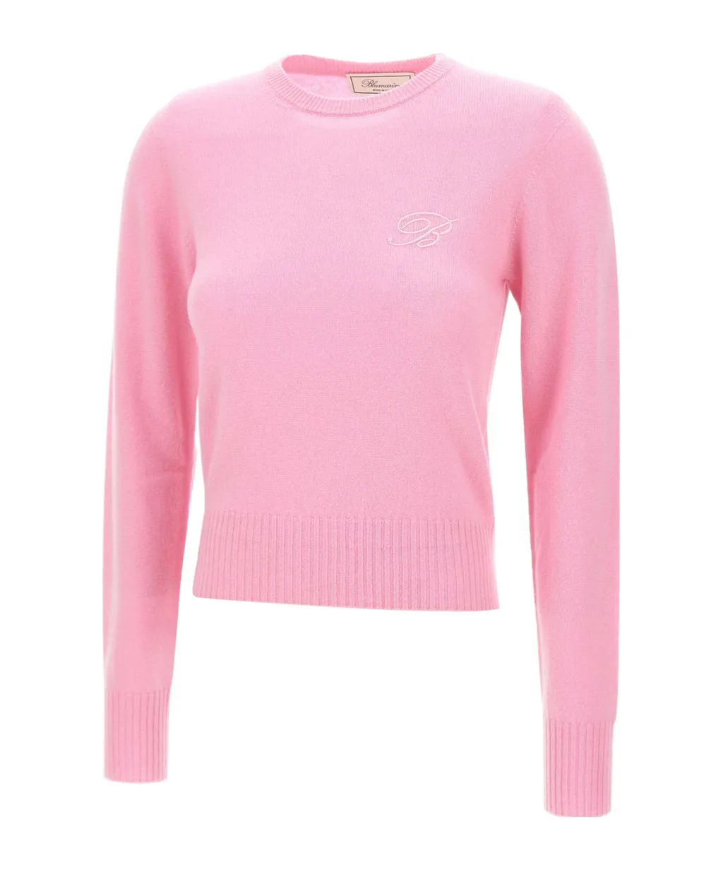 Logo Embroidered Crewneck Jumper
