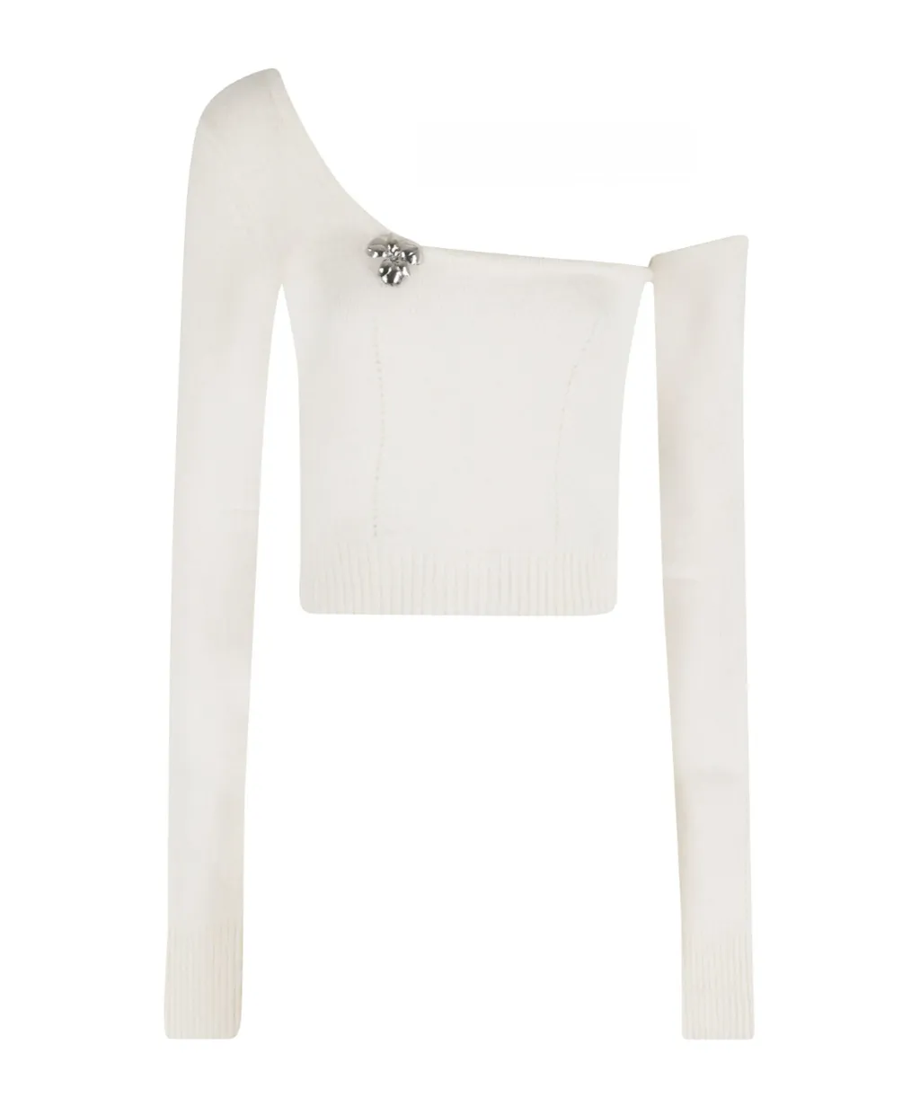 One Shoulder Knit