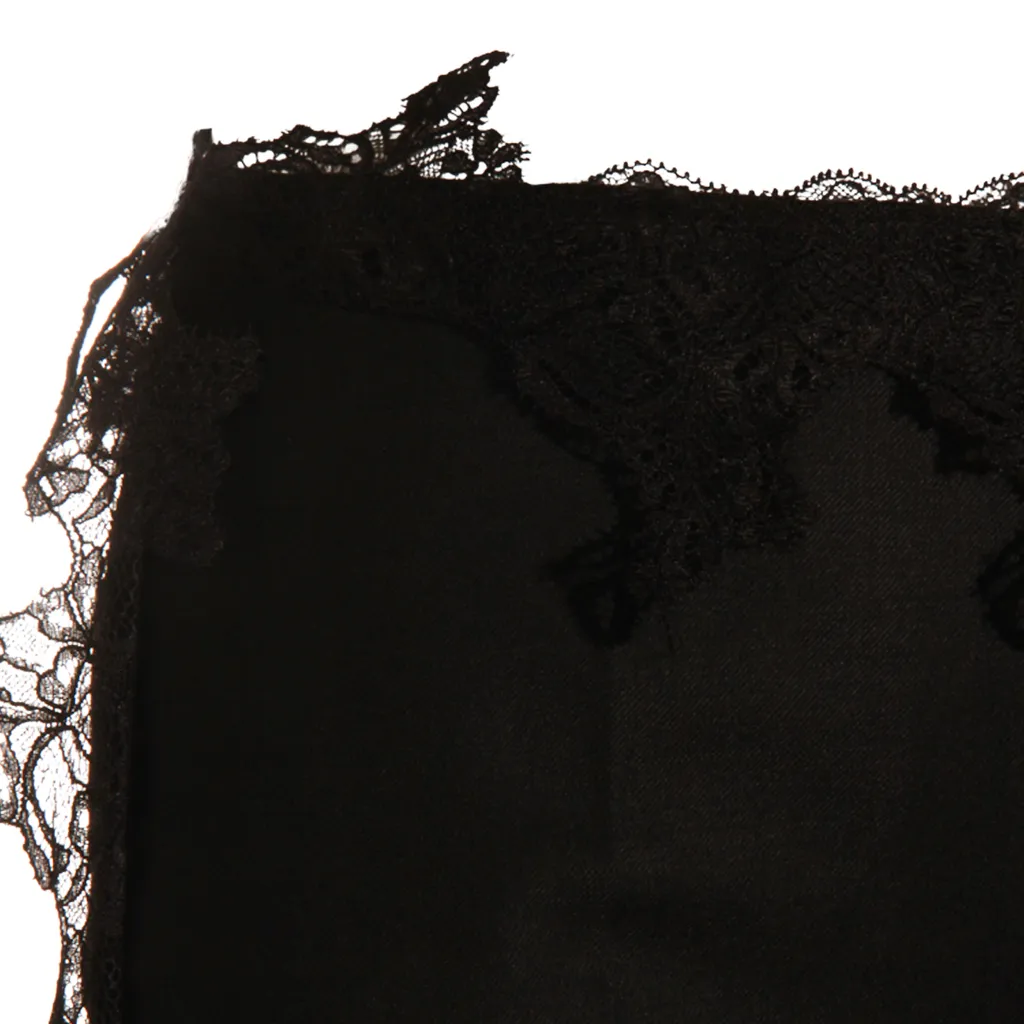 Lace-Detail Trousers