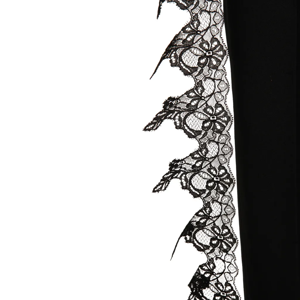 Lace-Detail Trousers