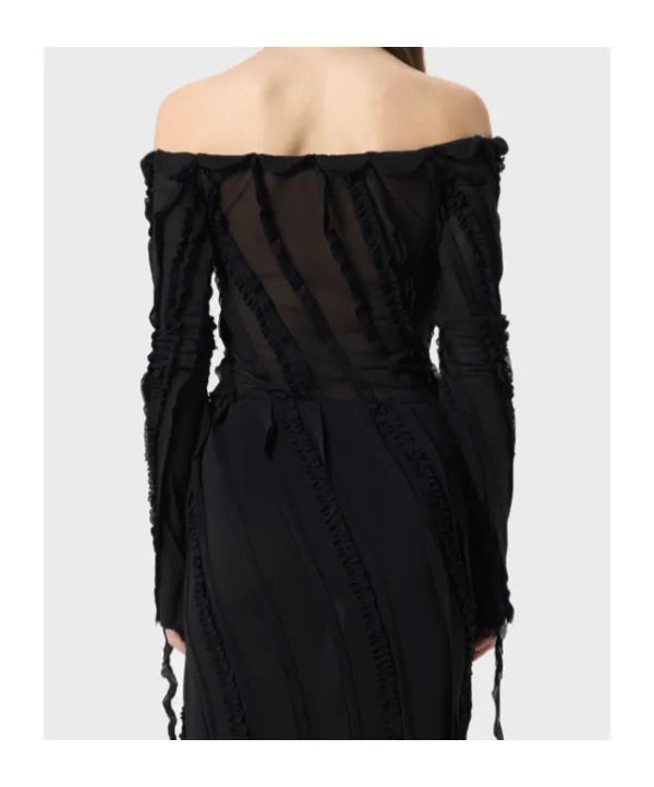 Off-Shoulder Ruffled Top