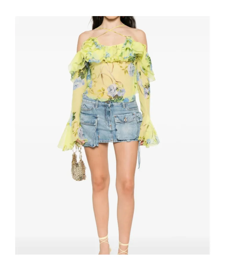 Patterned Blouse