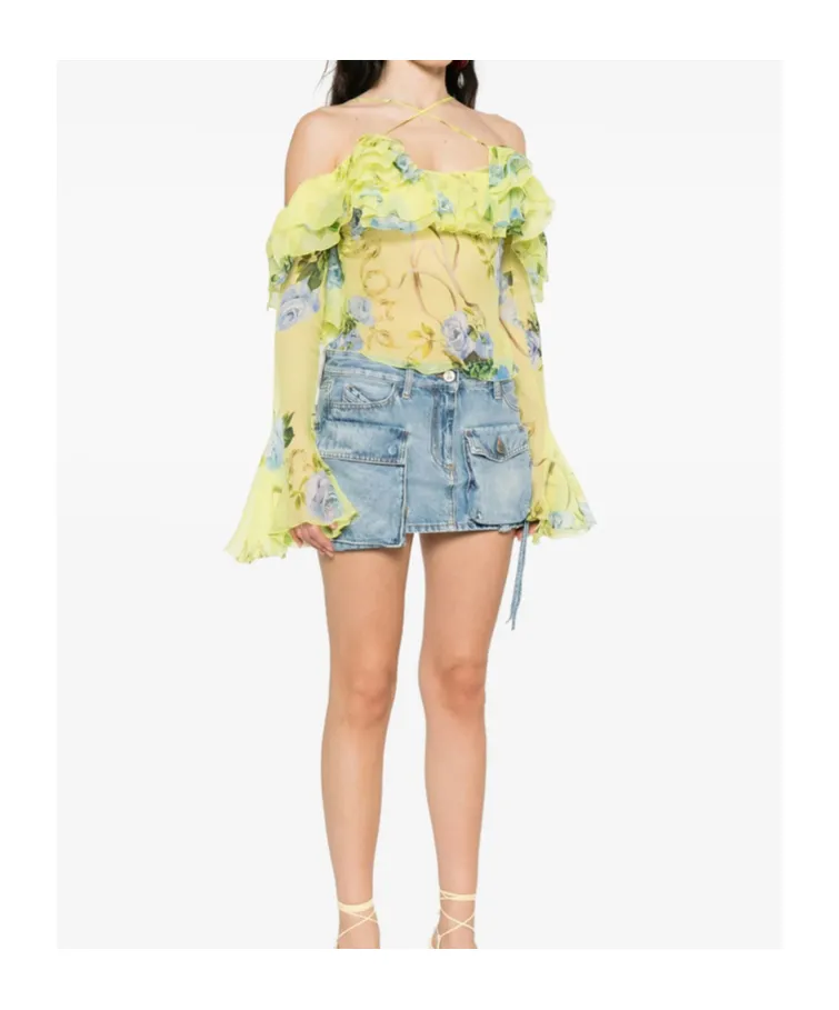 Patterned Blouse
