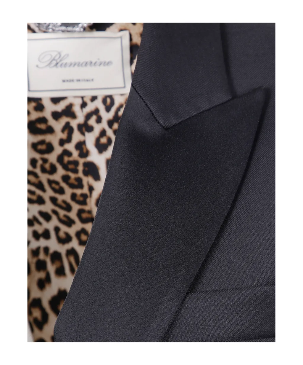 Single-Breasted Tailored Blazer