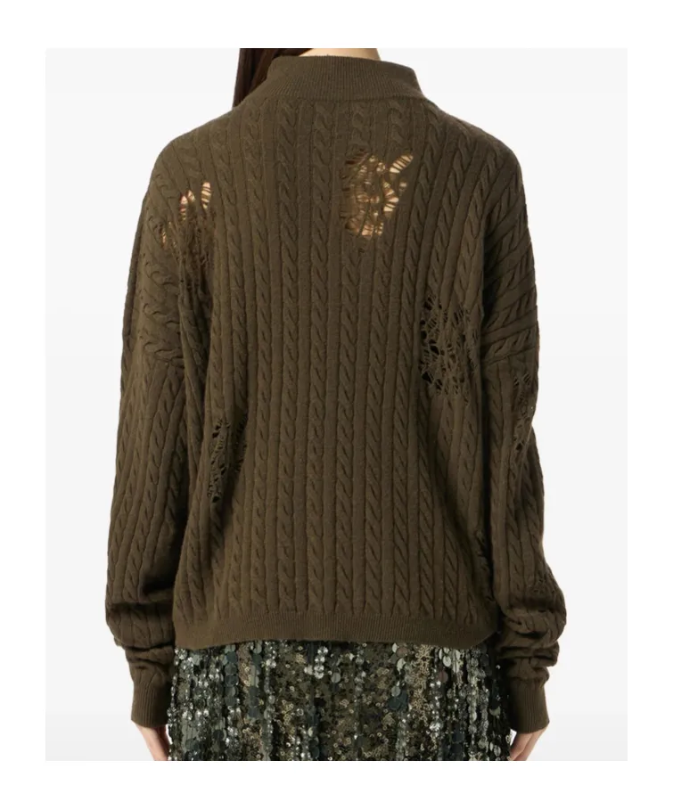 Tie-Detail Sweater