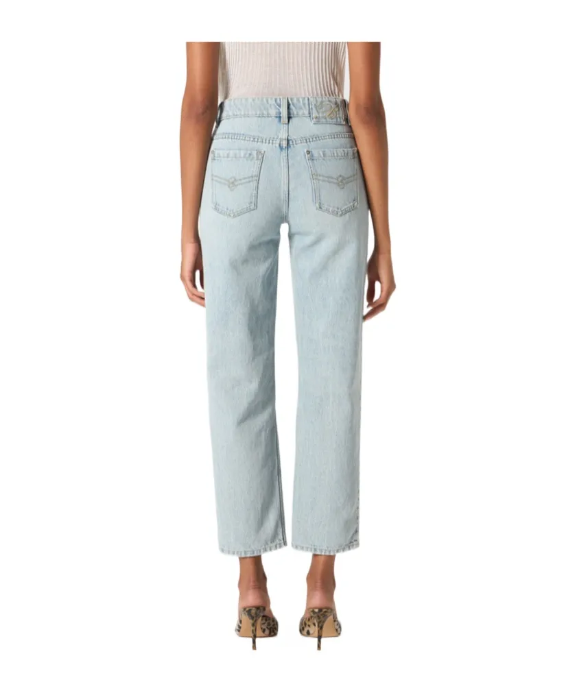 Logo-Embroidered Jeans