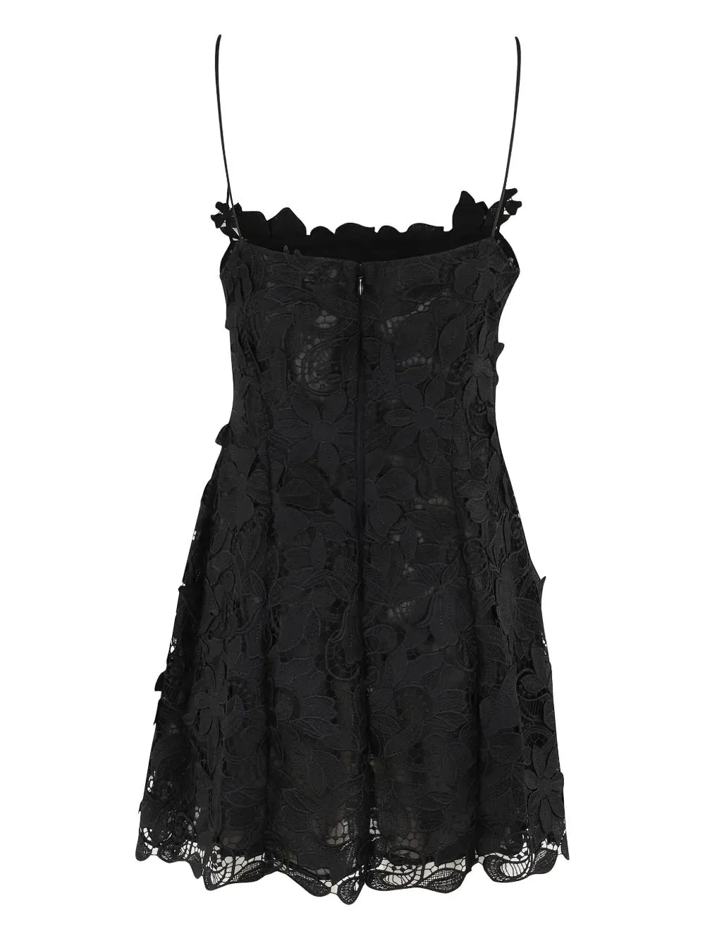 Floral-Lace Mini Dress