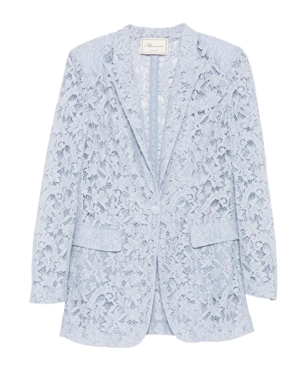 Lapel Long-Sleeved Suit Jacket