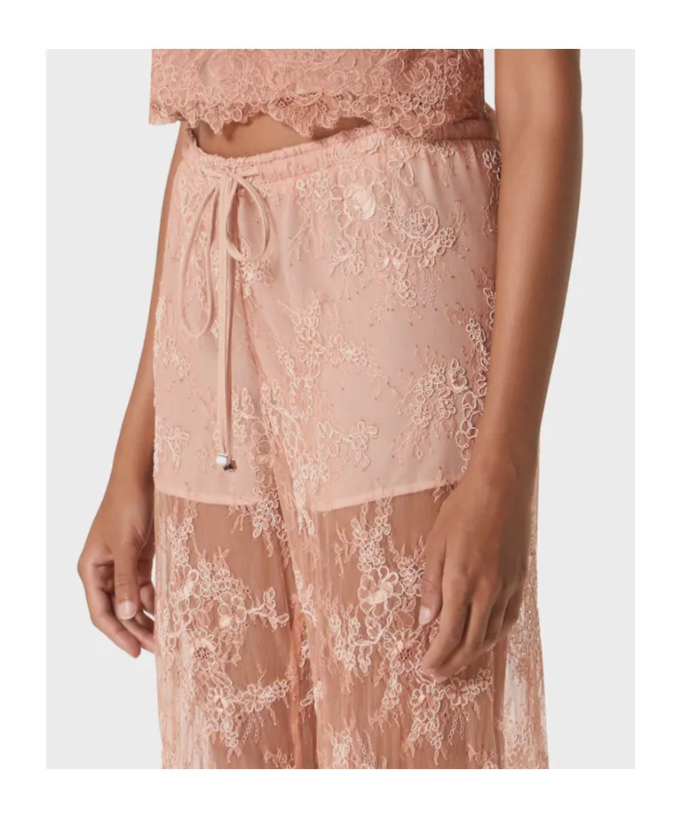 RÉBrodé Lace Pants