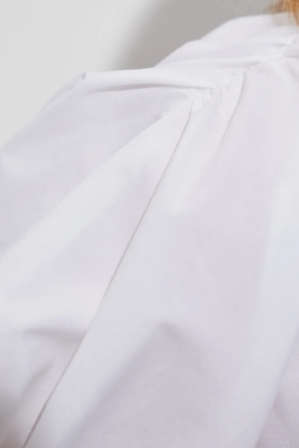 Poplin Cropped Shirt