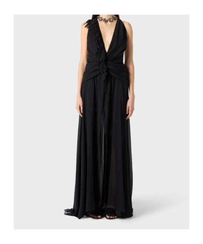Ruffled Maxi Dress