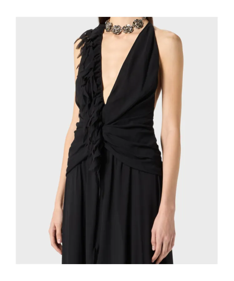 Ruffled Maxi Dress
