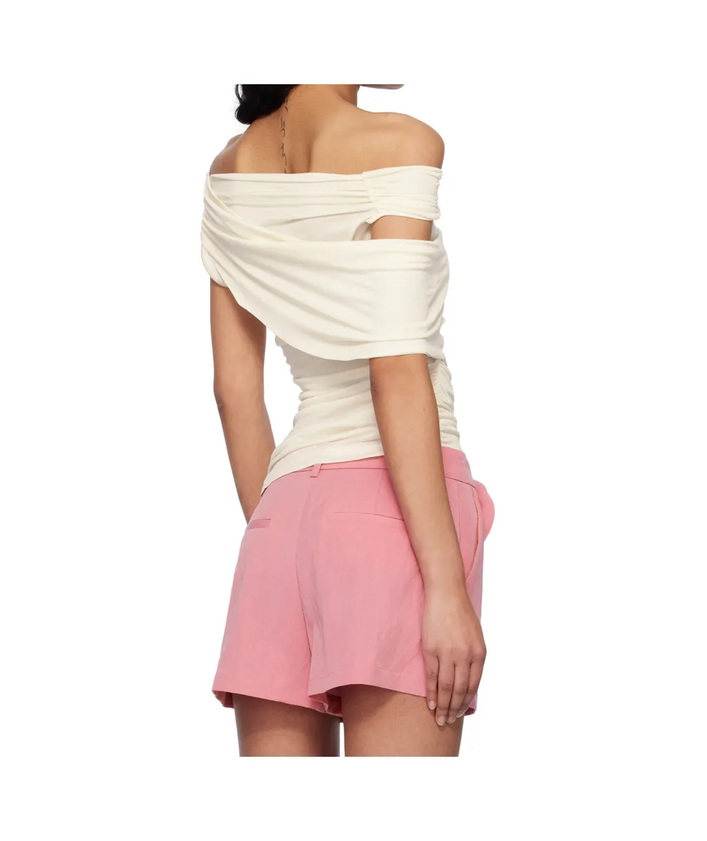 Jersey Sablé Blouse