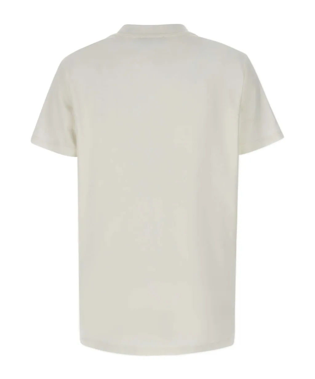 Raised-Logo Crewneck T-Shirt