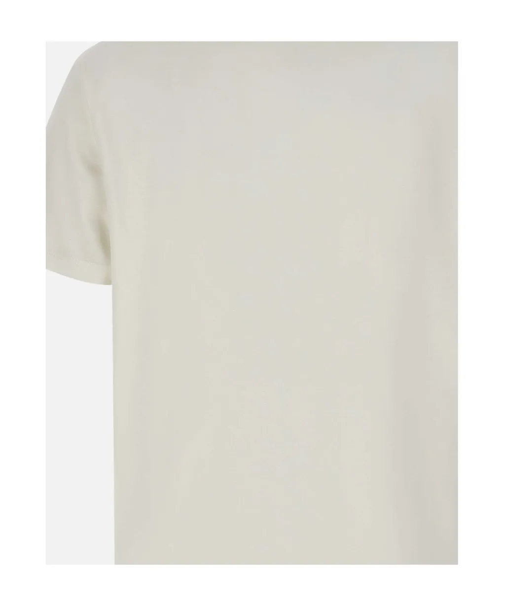 Raised-Logo Crewneck T-Shirt
