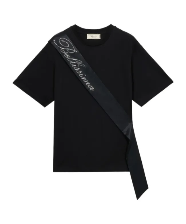 Rhinestone-Logo T-Shirt