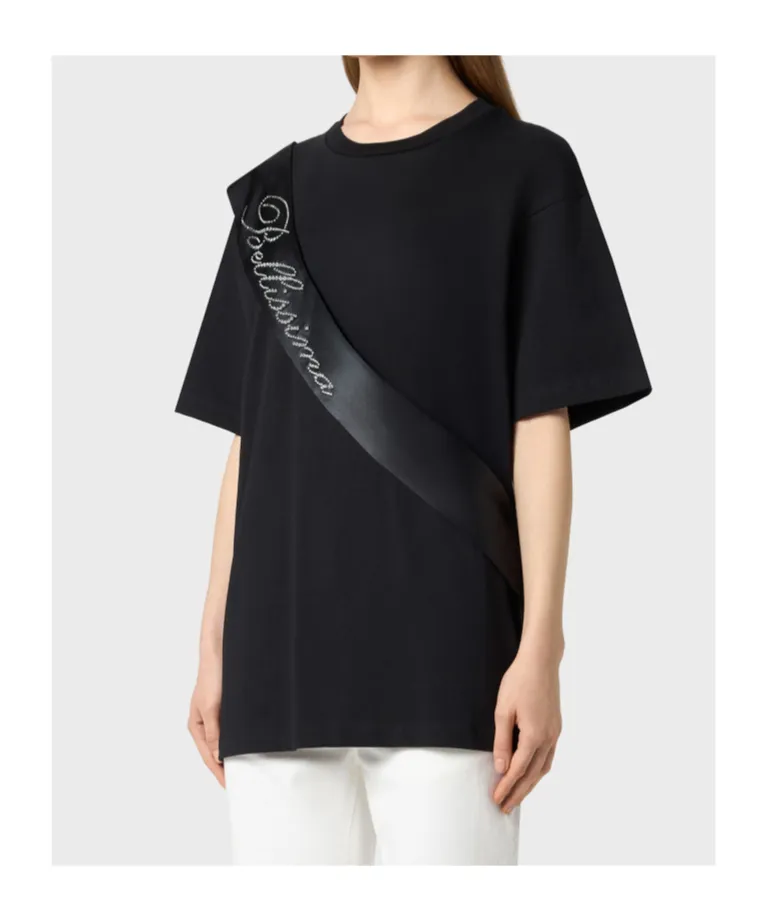 Rhinestone-Logo T-Shirt