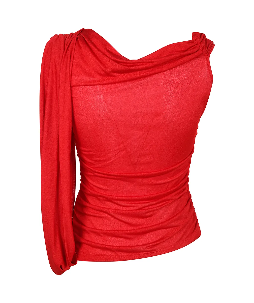 Pleated Blouse
