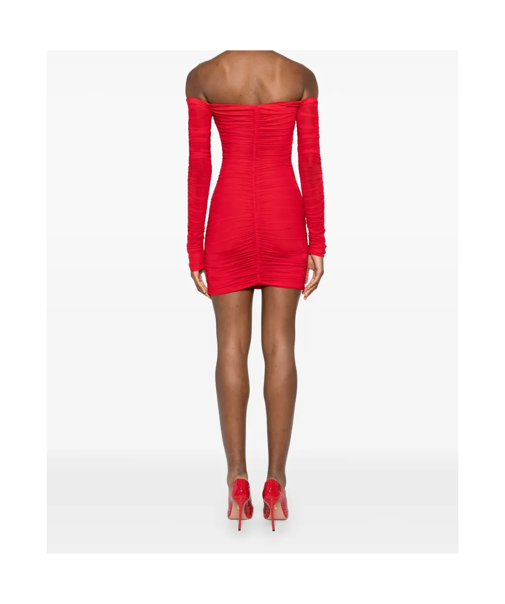 Ruched Mini Dress