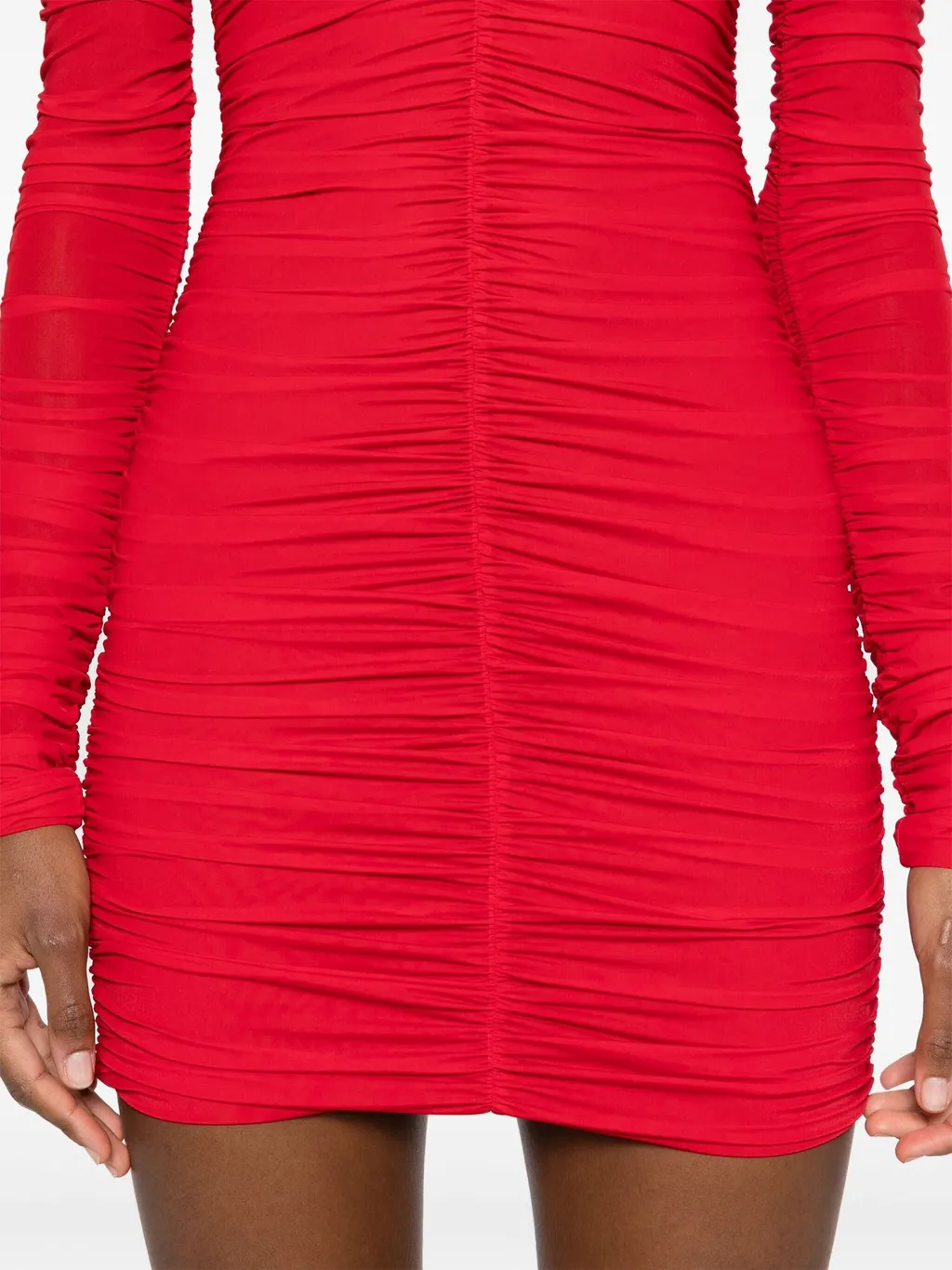 Ruched Mini Dress