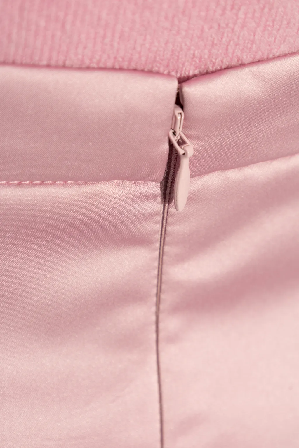 Duchess Satin Mini Skirt