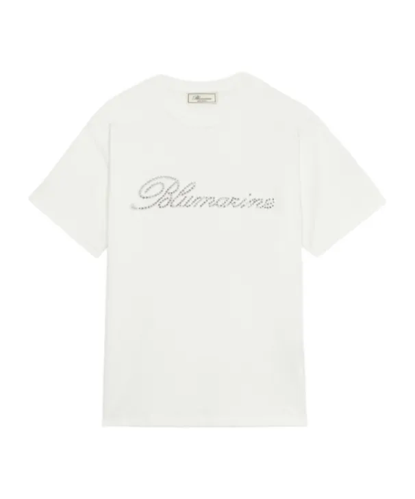 Logo Embellished Crewneck T-Shirt
