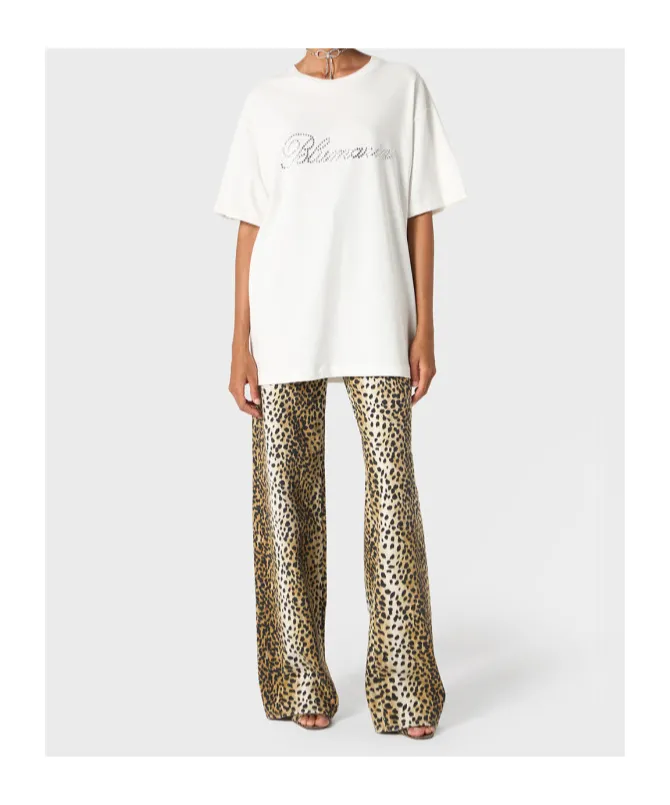 Logo Embellished Crewneck T-Shirt