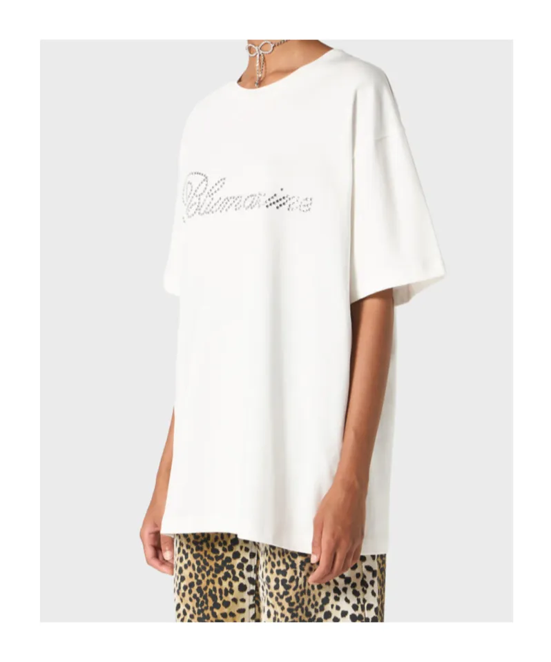Logo Embellished Crewneck T-Shirt