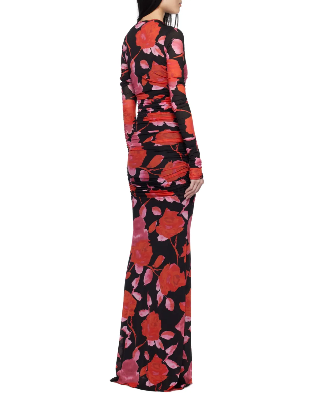 Floral-Print Maxi Dress