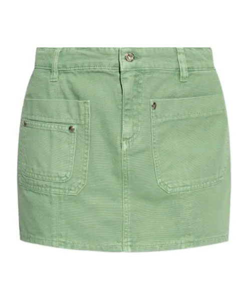 Cotton Mini Skirt