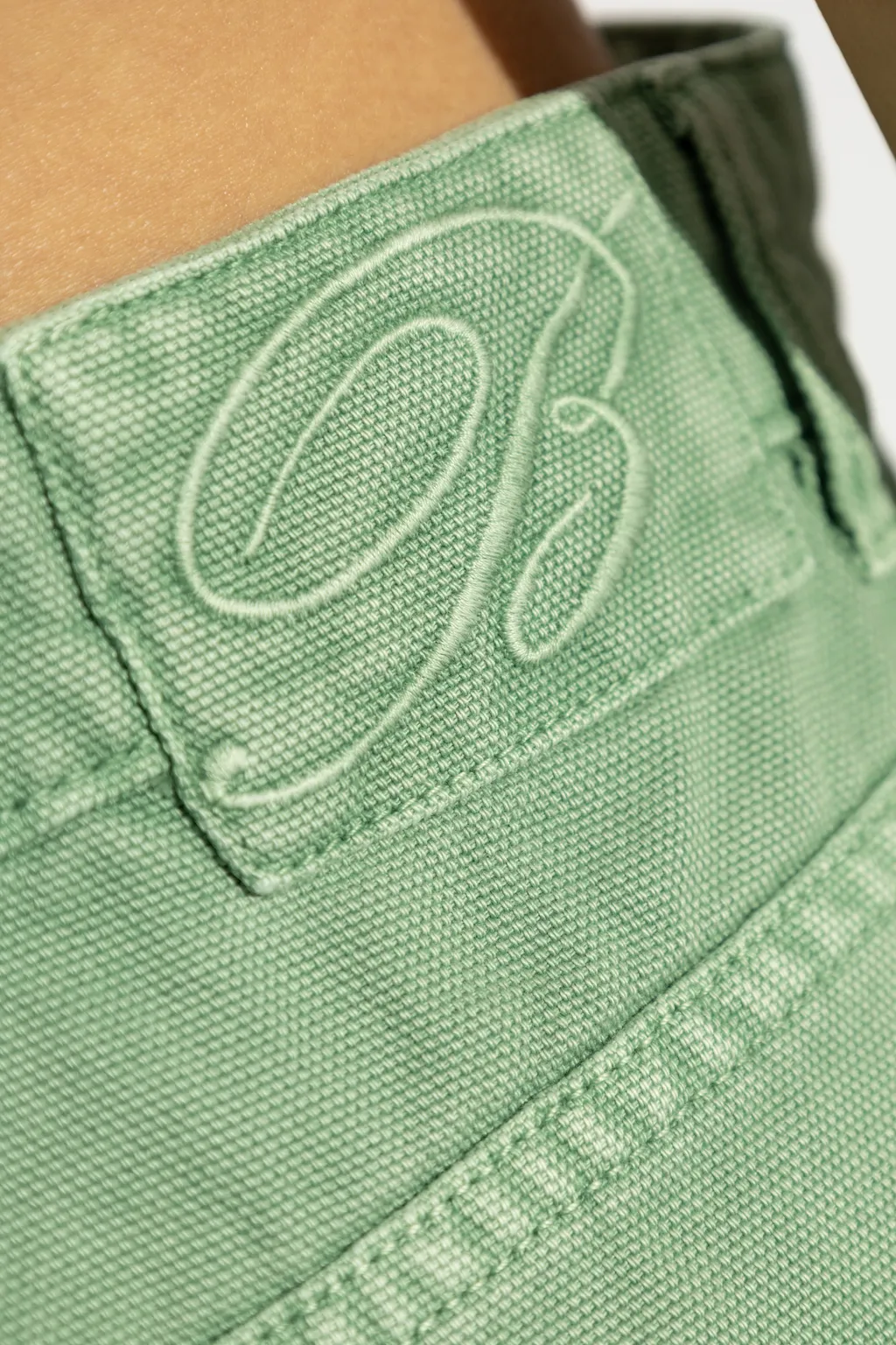 Cotton Mini Skirt
