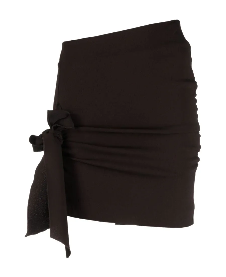 Bow-Detail Mini Skirt