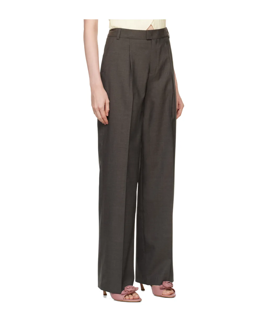 Belt-Loop Casual Pants